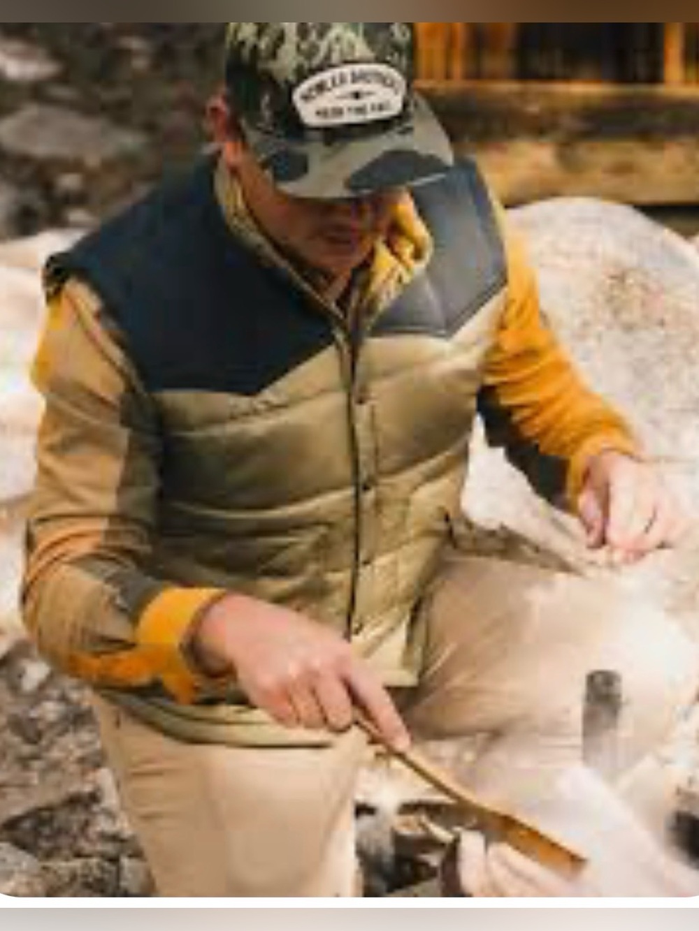 HOWLER BROTHERS Tan/ Gray ROUNDER VEST